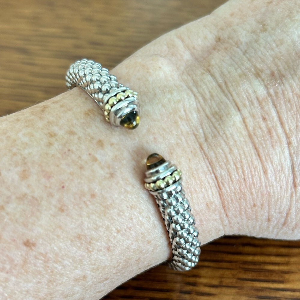 Lagos Cavier Cuff Smokey Quartz